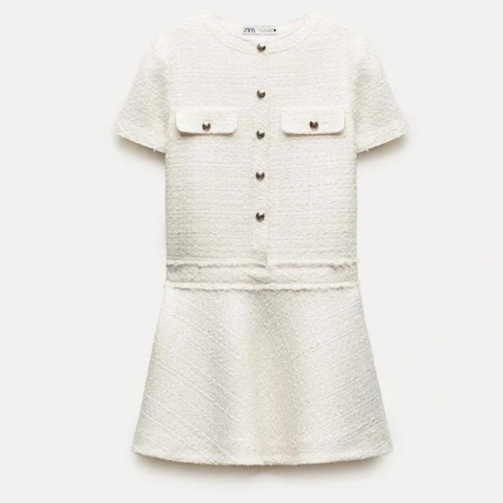 ZARA SHORT STRUCTURED DRESS ZW COLLECTION